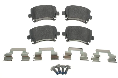 Комплект гальмівних колодок задн, AUDI A3, A6 C6, TT SEAT LEON, LEON SC, LEON ST SKODA OCTAVIA III, SUPERB II VW CC B7, EOS, GOLF V, GOLF VI, PASSAT ALLTRACK B7, PASSAT B6 1.4-4.2 07.03-10.20 TEXTAR 2391402