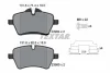 Колодки гальмівні (передні) Mini (R50/R53/R52/R56/R57/R58/R59) 01-16 (Lucas) Q+ TEXTAR 2398401 (фото 2)