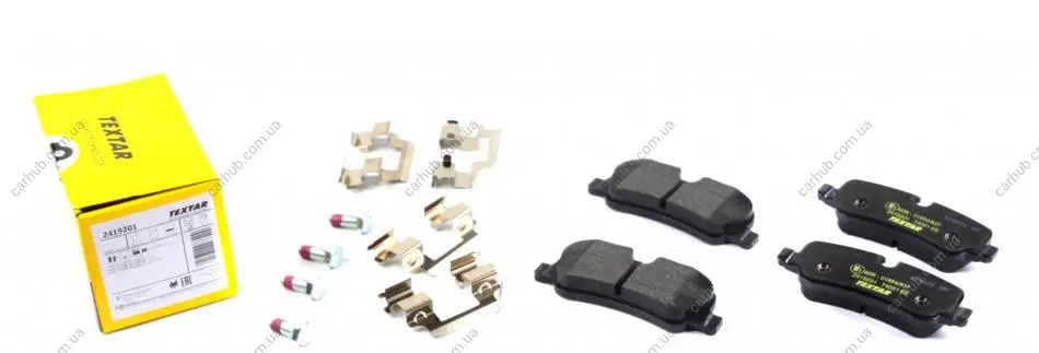 Колодки гальмівні (задні) Land Rover Range Rover 02- (Lucas) Q+ TEXTAR 2419201 (фото 1)