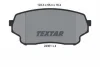Комплект гальмівних колодок передн, SUZUKI GRAND VITARA I 2.0D 02.01-09.05 TEXTAR 2430101 (фото 1)