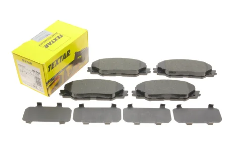 Колодки гальмівні (передні) Toyota RAV4 2.0-3.5/Prius 1.8 05- (Advics) TEXTAR 2433701