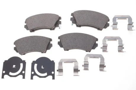 Комплект гальмівних колодок передн, CHEVROLET CAMARO, MALIBU GMC TERRAIN MG MARVEL R OPEL ASTRA H CLASSIC, ASTRA J, ASTRA J GTC, CASCADA, INSIGNIA A, INSIGNIA A COUNTRY 1.3D-Electric 03.75- TEXTAR 2441201