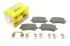 Комплект гальмівних колодок задн, CADILLAC XTS CHEVROLET MALIBU OPEL INSIGNIA A, INSIGNIA A COUNTRY SAAB 9-5 1.4-3.6 07.08- TEXTAR 2442102 (фото 1)