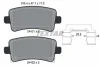 Комплект гальмівних колодок задн, CADILLAC XTS CHEVROLET MALIBU OPEL INSIGNIA A, INSIGNIA A COUNTRY SAAB 9-5 1.4-3.6 07.08- TEXTAR 2442102 (фото 2)