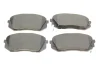 Комплект гальмівних колодок передн, HYUNDAI I40 I, I40 I CW, KONA, TUCSON KIA CARENS III, SELTOS, SOUL II, SPORTAGE II, SPORTAGE IV 1.6-2.7 09.04- TEXTAR 2450101 (фото 1)
