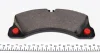 Комплект гальмівних колодок передн, PORSCHE CAYENNE, PANAMERA, PANAMERA SPORT TURISMO VW TOUAREG 2.9-6.0 05.02-12.23 TEXTAR 2455301 (фото 3)