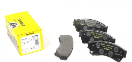 Комплект гальмівних колодок передн, MAZDA 6 1.8-2.5 08.07-07.13 TEXTAR 2458202