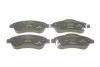 Комплект гальмівних колодок передн, HONDA CR-V II, CR-V III, CR-V IV 1.6D-2.4 09.01-12.18 TEXTAR 2463801 (фото 3)