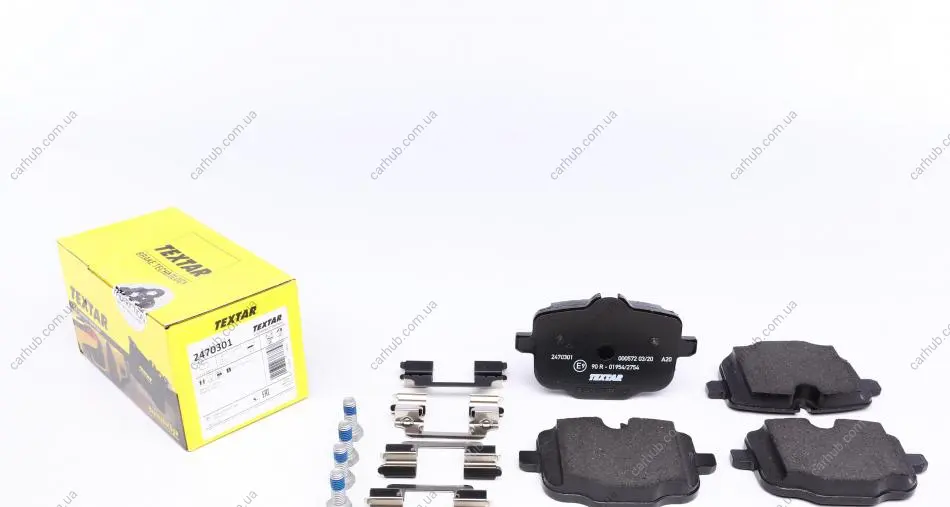 Колодки гальмівні (задні) BMW 5 (F10/F11/F18)/6 (F12/F13) 09- (TRW) Q+ TEXTAR 2470301 (фото 1)