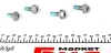 Комплект гальмівних колодок передн, SEAT ALHAMBRA SKODA OCTAVIA III, SUPERB II, SUPERB III VW ARTEON, ARTEON SHOOTING BRAKE, CADDY V, CC B7, GOLF VII, PASSAT B6, PASSAT B7 1.0-3.6 02.08- TEXTAR 2473801 (фото 2)