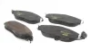 Комплект гальмівних колодок передн, SEAT ALHAMBRA SKODA OCTAVIA III, SUPERB II, SUPERB III VW ARTEON, ARTEON SHOOTING BRAKE, CADDY V, CC B7, GOLF VII, PASSAT B6, PASSAT B7 1.0-3.6 02.08- TEXTAR 2473801 (фото 3)