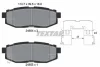 Комплект гальмівних колодок задн (з комплектуючими), SUBARU BRZ, FORESTER, IMPREZA, LEGACY V, OUTBACK, TRIBECA TOYOTA GR 86, GT 86 2.0-3.6 11.01- TEXTAR 2485401 (фото 1)