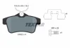 Комплект гальмівних колодок задн, DS DS 4, DS 5 CITROEN C4 II, DS4, DS5 PEUGEOT 3008, 3008 I, 308, 308 I, 5008, 5008 I, 508 I, RCZ 1.2-2.0DH 06.09- TEXTAR 2492204 (фото 1)