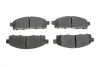Комплект гальмівних колодок передн, NISSAN NV200, NV200 / EVALIA 1.5D/1.6 02.10- TEXTAR 2508701 (фото 1)