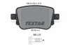 Колодки гальмівні (задні) Audi Q3/Skoda Octavia/Seat Leon/VW Sharan/Passat B7 12- (TRW) Q+ TEXTAR 2511003 (фото 2)