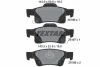 Комплект гальмівних колодок задн, DODGE DURANGO JEEP GRAND CHEROKEE, GRAND CHEROKEE IV 3.0-6.4 11.10- TEXTAR 2519601 (фото 2)