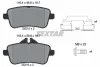 Колодки гальмівні (задні) MB ML-class (W166)/GL-class (X166)/AMG (W176) 2.1D-5.5 11- (TRW) Q+ TEXTAR 2521501 (фото 2)