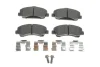 Комплект гальмівних колодок передн, CITROEN C4 CACTUS, C-ELYSEE PEUGEOT 301, 308, 308 II 1.2-2.0D 11.12- TEXTAR 2525001 (фото 1)