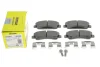 Комплект гальмівних колодок передн, CITROEN C4 CACTUS, C-ELYSEE PEUGEOT 301, 308, 308 II 1.2-2.0D 11.12- TEXTAR 2525001 (фото 5)