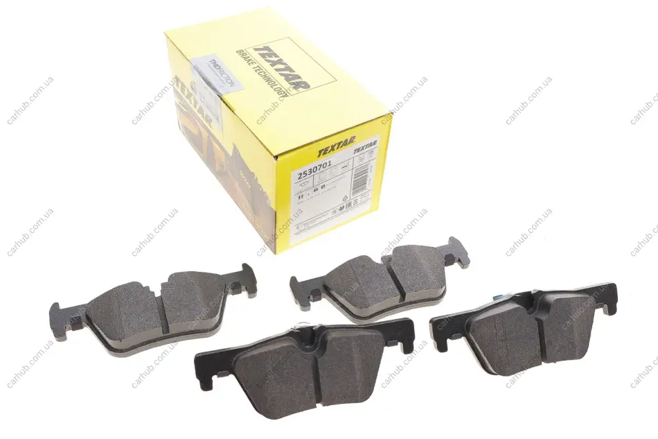 Колодки гальмівні (задні) BMW 1 (F20/21)/ 3 (F30/F31/F34)/4 (F36) 11-(Teves) Q+ TEXTAR 2530701 (фото 1)