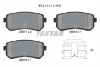 Комплект гальмівних колодок задн (з комплектуючими), HYUNDAI CRETA, IX20, KONA, SONATA VI, SONATA VII KIA OPTIMA, PICANTO II, SELTOS, SOUL II 1.0-2.4 11.10- TEXTAR 2567701 (фото 2)
