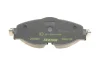 Колодки гальмівні (передні) Seat Leon/VW Golf VII 1.2TSI-2.0TDI 12- (TRW) Q+ (з датчиком) TEXTAR 2568301 (фото 4)