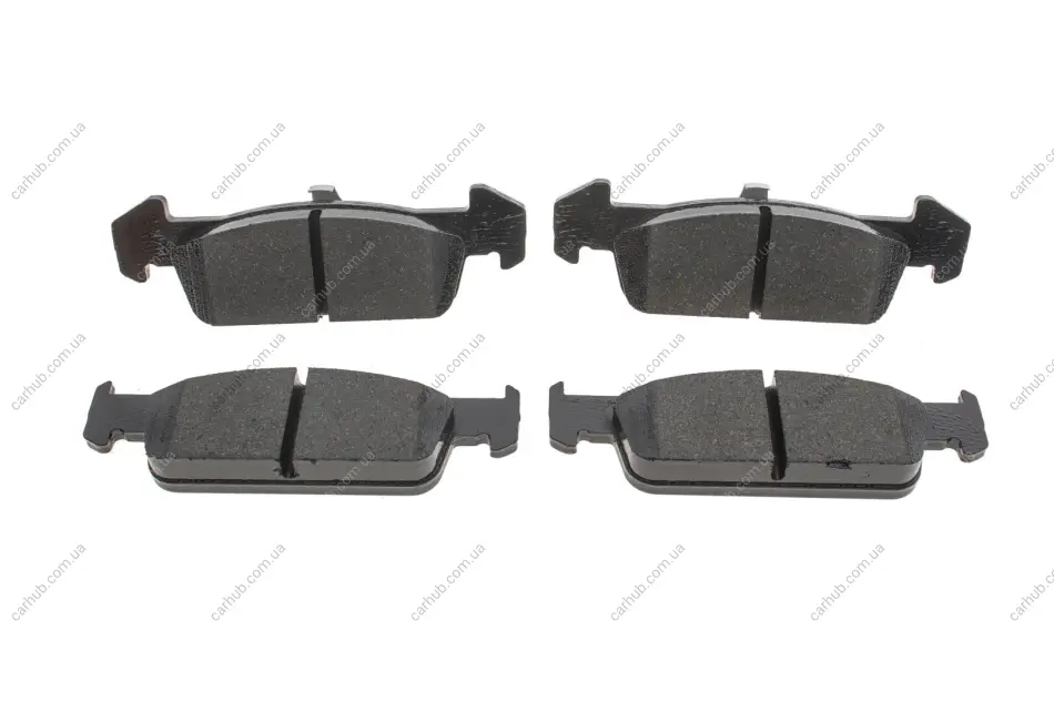 Комплект гальмівних колодок передн, DACIA LOGAN II, LOGAN MCV II, SANDERO II RENAULT LOGAN/STEPWAY II, SANDERO/STEPWAY II 1.0-1.6 10.12- TEXTAR 2573801 (фото 1)