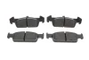 Комплект гальмівних колодок передн, DACIA LOGAN II, LOGAN MCV II, SANDERO II RENAULT LOGAN/STEPWAY II, SANDERO/STEPWAY II 1.0-1.6 10.12- TEXTAR 2573801 (фото 1)