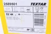 Комплект гальмівних колодок передн, CITROEN BERLINGO FIAT DOBLO OPEL ASTRA L, COMBO, COMBO E TOUR / LIFE PEUGEOT 308, 308 II, 308 III, PARTNER, RIFTER TOYOTA PROACE CITY 1.2-Electric 09.13- TEXTAR 2589501 (фото 9)