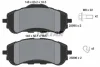 Комплект гальмівних колодок передн, CITROEN BERLINGO FIAT DOBLO OPEL ASTRA L, COMBO, COMBO E TOUR / LIFE PEUGEOT 308, 308 II, 308 III, PARTNER, RIFTER TOYOTA PROACE CITY 1.2-Electric 09.13- TEXTAR 2589501 (фото 10)