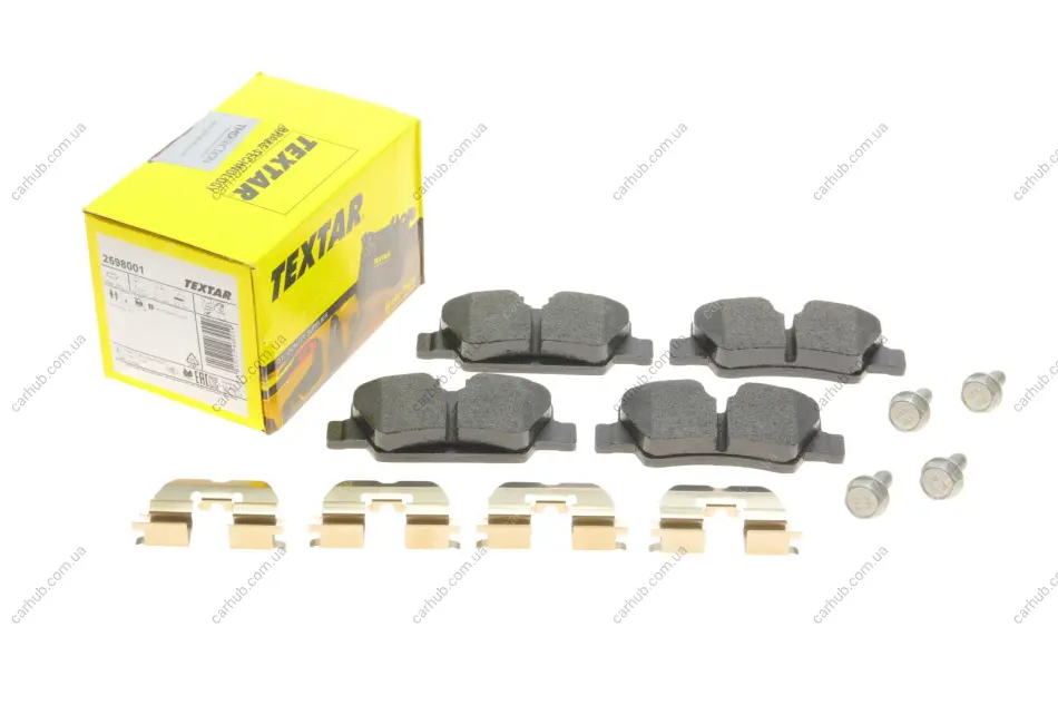 Колодки гальмівні (задні) Mini Mini Cooper/One 13- B36/B37/B46/B47/B48 Q+ TEXTAR 2598001 (фото 1)