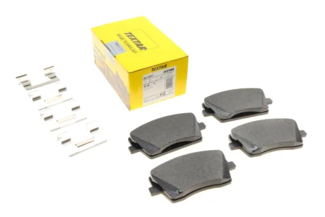 Комплект гальмівних колодок передн, VOLVO EX30, XC40 LYNK & CO 01 1.5-Electric 10.17- TEXTAR 2612601