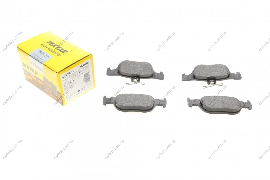 Колодки гальмівні (задні) Mazda 3 IV 18-/CX-30 19-/MX-30 20- (Teves) Q+ TEXTAR 2617401 (фото 1)