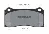Тормозные колодки (передние) Tesla Model 3/Y 18- (с датчиком) (Brembo) Q+ TEXTAR 2627501 (фото 2)