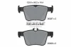 Комплект гальмівних колодок задн, AUDI A3, Q2, Q3, TT CUPRA ATECA SEAT LEON, LEON SC, LEON ST, TARRACO SKODA KODIAQ I, SUPERB III VW ARTEON, ARTEON SHOOTING BRAKE, ATLAS 1.0-Electric 04.12- TEXTAR 2628701 (фото 2)