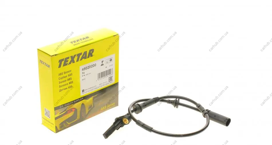 Датчик ABS (задній) BMW X3 (F25)/4 (F26) 12-18 (L=654mm) TEXTAR 45020200 (фото 1)