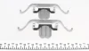 Планка супорта (переднього) прижимна (к-кт) BMW 1 (E81/E87)/3 (E90-93)/5 (E60/F10) 03- (Ate-Teves) TEXTAR 82074500 (фото 3)