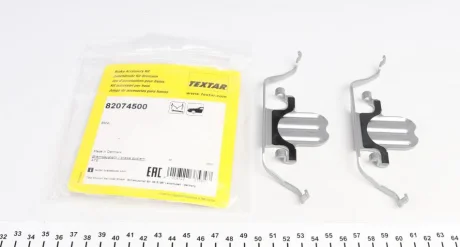 Планка супорта (переднього) прижимна (к-кт) BMW 1 (E81/E87)/3 (E90-93)/5 (E60/F10) 03- (Ate-Teves) TEXTAR 82074500