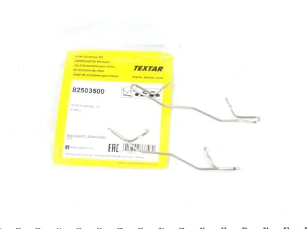 Планка супорта (переднього) прижимна Ford Connect 02- TEXTAR 82503500