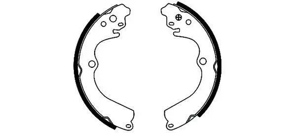 Гальмівна колодка SUBARU FORESTER, IMPREZA, LEGACY I, LEGACY II 1.5-2.5 01.89-10.12 TEXTAR 91045901 (фото 1)