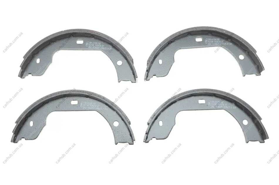 Колодки ручника VW T5 03- (185x30) (без пружини) TEXTAR 91058700 (фото 1)
