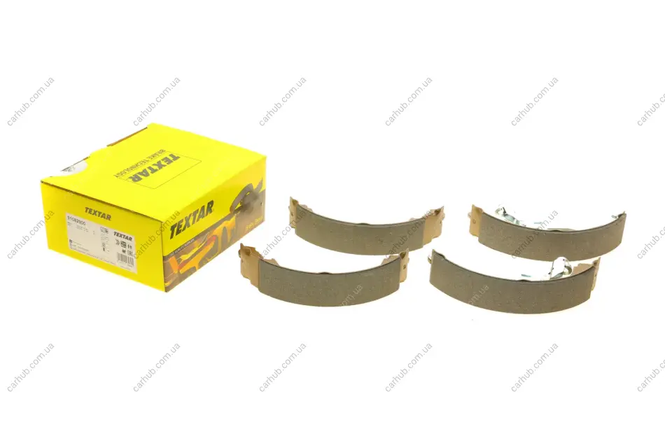 Гальмівна колодка DACIA BIGSTER, DUSTER RENAULT DUSTER, KAPTUR 1.0LPG-2.0 04.10- TEXTAR 91082900 (фото 1)