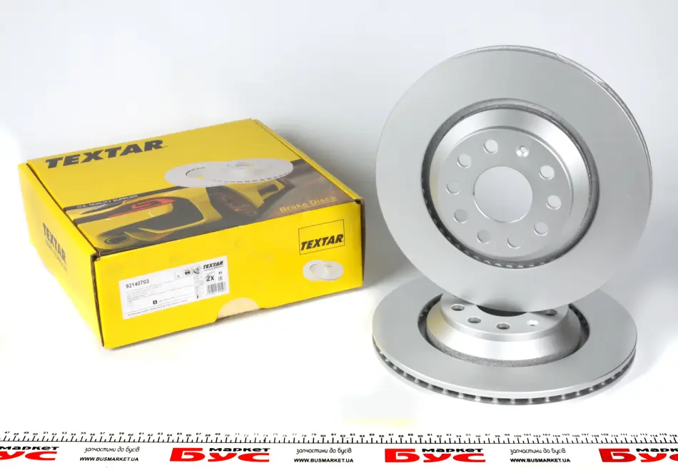 Диск гальмівний (задній) VW Passat 05-/Golf/Seat Leon 12- (310x22) PRO TEXTAR 92140703 (фото 1)