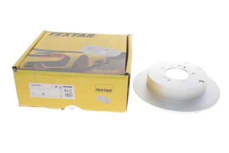 Диск гальмівний задн лів/прав (без маточини) CITROEN C4 AIRCROSS, C-CROSSER, C-CROSSER ENTERPRISE DODGE CALIBER MITSUBISHI LANCER VIII, OUTLANDER I, OUTLANDER II PEUGEOT 4007 1.6-3.0 11.03- TEXTAR 92167003