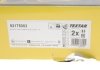 Диск тормозной (задний) Mini Cooper 01- (259x10) PRO TEXTAR 92175003 (фото 6)