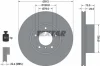 Диск гальмівний (передній) BMW 3 (E90/E91/E92) /X1 (E84) 11- (312x24) PRO+ TEXTAR 92176105 (фото 2)