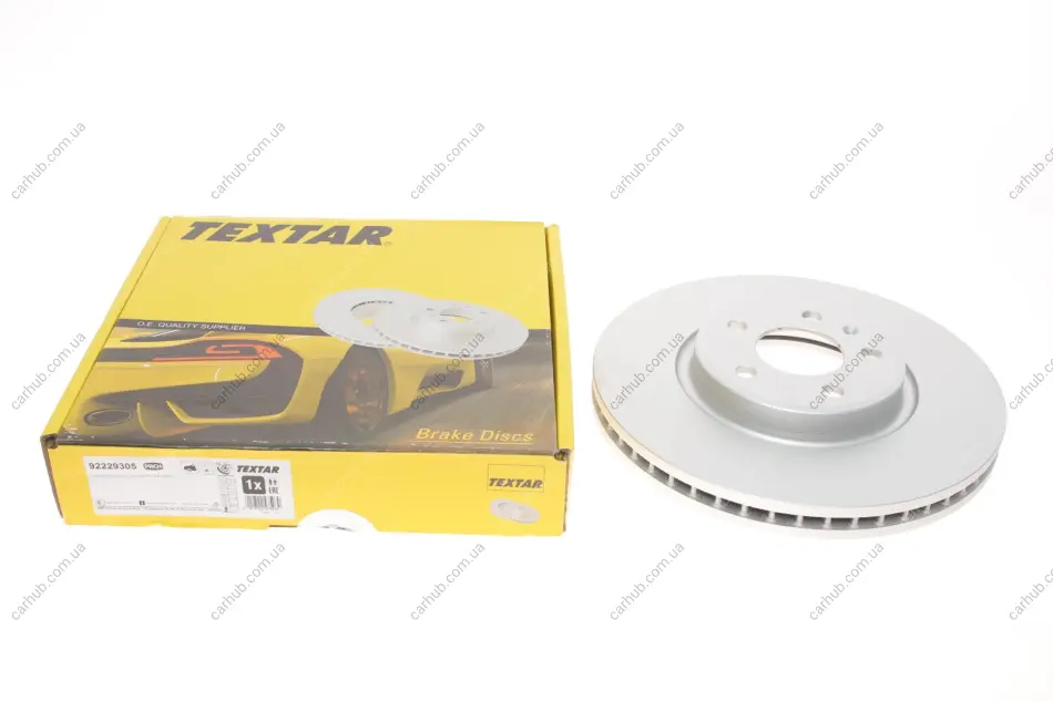 Диск гальмівний (передній) Audi A4/A6/A7/Q5 07- (320х30) PRO+ TEXTAR 92229305 (фото 1)