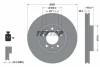Диск гальмівний (передній) Peugeot 407 04-10/ 508 10-18/ Citroen Berlingo 18- (283x26) PRO TEXTAR 92232503 (фото 6)