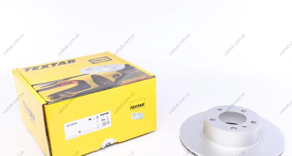Диск гальмівний (передній) BMW 1 (F20)/3 (F30)/4 (F32) 11- (300x22) PRO+ TEXTAR 92238505 (фото 1)