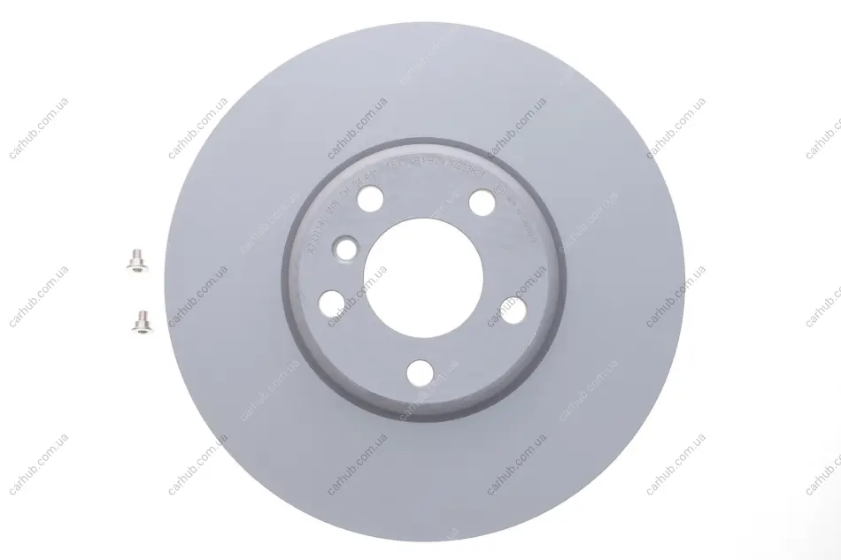 Диск гальмівний (передній) BMW 5 (F10/F11)/6 (F12/F13)/7 (F01-F04) 09- (348x36) (R) PRO+ TEXTAR 92253825 (фото 1)
